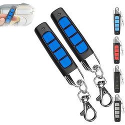 2 pezzi - 4 in 1 duplicatore di telecomandi per auto, duplicatore di chiavi wireless, telecomando universale per porta da garage 433 MHz