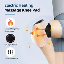 Smart Knee Massager Vibration Knee Relaxing Machine Hot Compress Temperature Knee Joint Massager Joint Knee Heating Pad