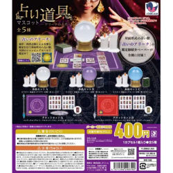 J.DREAM capsule toys Arena Fortune Telling Tool Mascot Crystal ball Tarot card reading cross candle miniature dollhouse figures