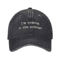 Casquette de Baseball lavée, rivélémie chauffée, je viens du chalet, chapeau de camionneur d'été pour femmes et hommes, casquettes de Baseball de soleil à la mode