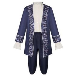 Strega Cappotto Fantasia in stile pixel Retrò Vintage Costume Cosplay for Per uomo Adulti Halloween Carnevale Mascherata Feste