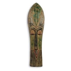 African wood mask, 'Ondatu III'