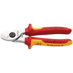 Coupe-câbles 165mm - Ø15mm/50mm² Cu/al - Chromé - Isolé 1000v - Knipex