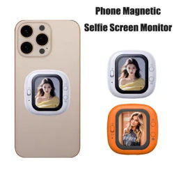 Mini écran de moniteur de Selfie pour téléphone, support magnétique filaire, caméra arrière pour Smartphone Vlog, enregistrement vidéo de prise de vue Vlog