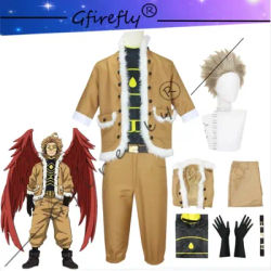 My Hero Academia: Season 4 Hawks Cosplay Costume Anime Character Accessory Set Halloween Men's Costume Stage Performance Costume