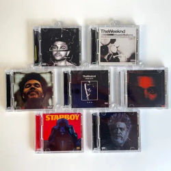 2026 The Weeknd Potted Plant NFC NFC Keychain Mini Album Custom Merch Album Keyring CD Pendant Music Fan Collectible Accessory