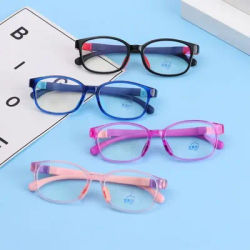 Protection contre les radiations Anti-rayons bleus soins de la Vision Silicone TR lunettes Anti-lumière bleue lunettes pour enfants lunettes à monture souple