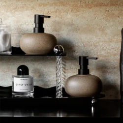 Nordic Ceramic Squeeze Soap Dispenser Bathroom Lotion Bottle for Shampoo Body Lotion Conditioner Bathroom Accessories Home Decor