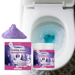 Self Activating Toilet Bowl Cleaner Powder Deep Stain Remover & Odor Eliminator for Toilet, Sink, Tile & Drain Cleaning Supplies