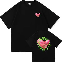 T-shirt unisexe 2025 Fontaines D C Romance pour homme et femme, style Harajuku, haute qualité, pour le monde moderne