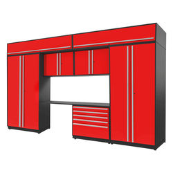Proslat FusionPlus 13 ft set - Handy 5 Drawer & Overheads