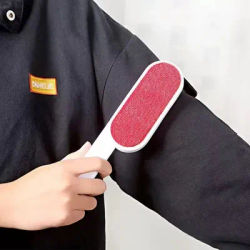 The Ultimate Static Duster: 2-in-1 Dual-Sided Tool for Pet Hair & Dust Mite Allergens, No Tools Needed, Compact Design