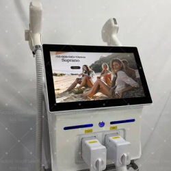 5000W 2 IN 1 Ice Diode Laser Epilation 755 808 940 1064nm 4 Wavelength FAC Laser Hair Removal Machine Painless Permanent