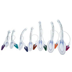 BamuCare 6PCS/7PCS Disposable PVC Laryngeal Mask Sterile Laryngeal Mask Anesthesia Breathing Intubating Mask LMA