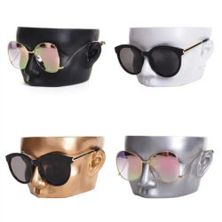 Eyeglass Sunglasses Glasses Artsy Holder Mannequin Head Display Stand Artsy Face Eyeglass Display Stand