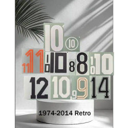 1974-2014 Netherlands Retro Name set namesets iron on 1988 10GULLIT Soccer name and number top AAAA quality
