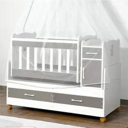 Diaper Organizer Mosquito Net Sleeper Swing Wooden Baby Bassinet Cot Bed Baby Beds for New Born