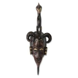 Gentle Person,'Ivoirian African Mask'