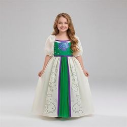 Sirena Principessa Vestito Costume Cosplay Abiti Film Vacanza Moda for Ragazze Bambini Mascherata Settimana del libro Quotidiano Feste Con il fumetto