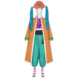 Avventuriero dell'oceano Clown Burlesque Pirata di Cappello di Paglia Costume Cosplay Abiti Anime Costumi a Tema Film e TV for Per uomo Adulti Mascherata Halloween Con il fumetto Anime Expo