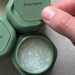3 Pcs Travel Containers Haircare Set Magnetic Travel Capsules For Shampoo, Conditioner, Hair Styling Product Travel Tools