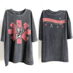 Trou lavé Saint RHCP T-Shirt hommes femmes haute qualité 2026ss haut à manches courtes T-Shirt hauts