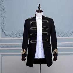 Cappotto Mascherata Giacca da circo Principe Aristocratico Retrò Vintage Rococò Medievale Adulti Per uomo Carnevale di Venezia Costumi di Halloween facili Vestirsi