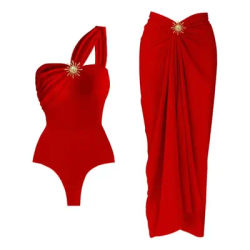 Bikini body maillots de bain femmes avec jupe maillot de bain été nouveau volants épissure imprimé maillots de bain vacances Bikini couverture Ups tenues