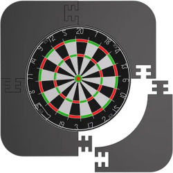 Dartboard Protective Ring, Heavy Duty EVA Dartboard Wall Protector for All Standard Size Dartboards