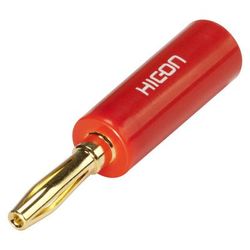 Hicon Banana Plug Red