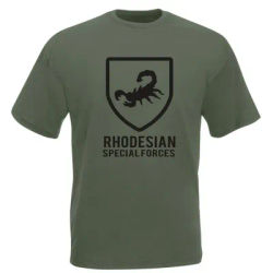 T-shirt Rhodesian de haute qualité en coton, nouvelle collection, pour l'été