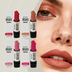 Secret Party Christmas Lipstick Long Lasting Matte Shimmer Silky Smooth Lipstick High Rendering Women Makeup Cosmetic