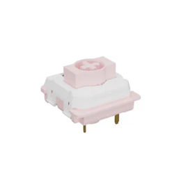GATERON KS-33 Low Profile 2.0 Strawberry Chocolate Switch RGB Linear 3Pin Hot Swap Mechanical Keyboard MX Switches DIY Gaming PC