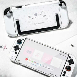 Cartoon Custom Star Ghost Kitten Switch2 Protective Shell Cute Anti-Fall Anime Peripheral Original Design Kitten Ns2 Cover