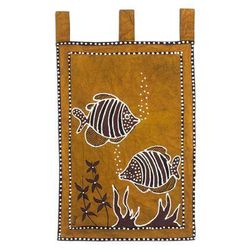 Best friends,'Cotton Wall Hanging with Underwater Scene'