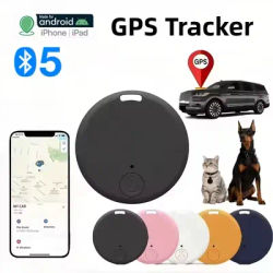 Traceur GPS Bluetooth 5.0 anti-perte, mini-appareil de suivi pour animaux, personnes âgées, enfants, sacs, portefeuilles, voitures, compatible iOS et Android, localisateur intelligent