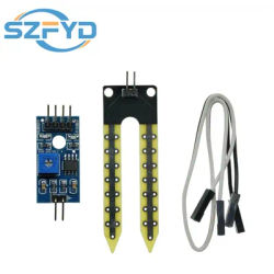 Module de capteur d'humidité du sol, hygromètre, détection d'humidité pour Arduino, Robot de bricolage, voiture intelligente