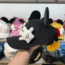 Casquette de Baseball avec oreilles de souris pour filles, chapeau en bec de canard, mode extérieure, Y2K, Hip Hop, protection solaire, tendance, pour femmes