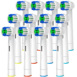 Compatible avec les têtes de brosse de rechange pour brosse à dents électrique Oral B, recharges professionnelles pour les séries Pro et D