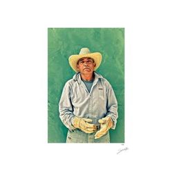 Tequila Man,'Tequila Worker Color Photograph Limited Edition'