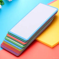 24Pcs Magnetic Dry Erase Name Tags Reusable Blank Labels for Whiteboard Refrigerator Cabinet Metal Surfaces Classroom Office