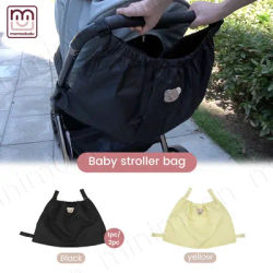 Large Capacity Baby Stroller Organizer Bag, Multi-Compartment Hanging Diaper Caddy for On-the-Go Baby Essentials