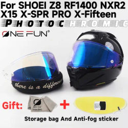 Photochromic Helmet Visor Replacement for Shoei Z8 RF1400 NXR2 X15 X-SPR PRO X-Fifteen Scratch-resistant, UV-Protected