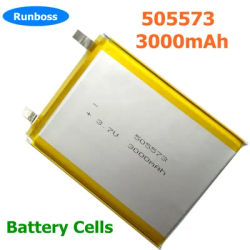 Batterie aste en lithium polymère, 3.7V, 3000mAh, 505573 505570, batterie pour banque d'alimentation, E-book, tablette, PC, ordinateur portable, GPS, Prada Cam, Bluetooth