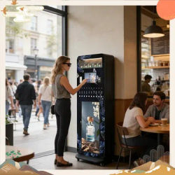 Customized Compact Perfume Vending Machine Automatic Small Fragrance Dispenser Space Saving 24H Unattended for Convenience Store