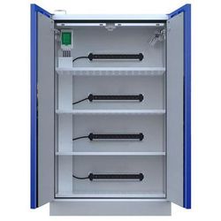 Armoire Batterie Lithium Haute 2 Portes Avec Extincteur - Manutan Expert