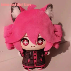 10CM Anime Kasane Teto Cosplay Cotton Doll Plush Stuffed Body Plushies Puppet Pendant Keychain Mascot Christmas Gift