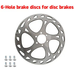 160 mm 180mm x 2.8 mm disc brake rotor, 6-bolt electric bicycle and electric scooter accessories – r