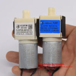 CONJOIN CJVP28 28mm Small Vacuum Pump -400mmHg DC 12V Micro 370 Motor Self priming Suction Water Pump for Robot cleaner