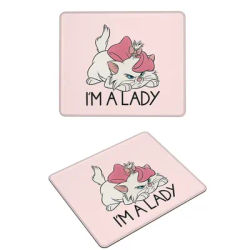 Je suis une Lady Marie Aristocats. Tapis de souris pour ordinateur, tapis de bureau pour PC de jeu, accessoires de bureau, tapis de table, motif chats mignons